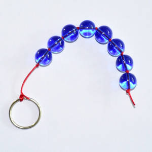 anal jewelry - glass anal dark blue Beads Butt Plug g spot porn vaginal sexy Great Anal  plug backyard