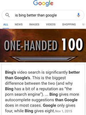 Bing Porn Meme - TIL that Bing is a better porn search engine than Gooooooogle : r/dankmemes