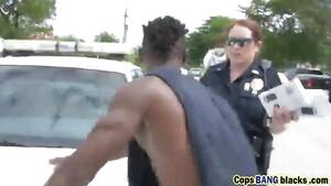 big tit cop threesome - Big tits cops threesome interracial fuck - Pornburst.xxx