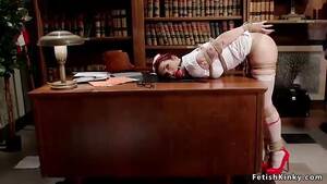 bdsm in office - Busty sex therapist in bondage in office - Pornburst.xxx