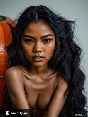Dark Filipino Girls Porn - Sultry Teen Filipino Girl Straddling Bed in Photo Realistic Style | Pornify  â€“ Free PremiumÂ® AI Porn