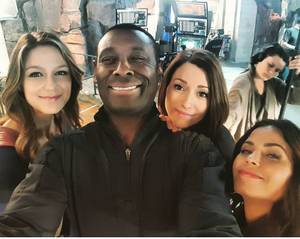 Chyler Leigh Supergirl Porn - David Harewood, Chyler Leigh, Angel S, Supergirl, Arrow, Queen, Tv,  Instagram, Cw Crossover
