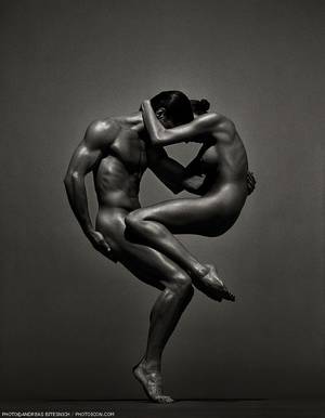 Artistic Nude - Sina & Anthony Vienna 1995 by Andreas H. The Human Form.