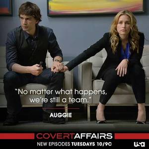 Covert Affairs Tv Series Porn - Covert Affairs No matter what, Annie and Auggie are always there for each  other.