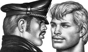 Nazi Gay Sex Drawing - World of leather: how Tom of Finland created a legendary gay aesthetic | Art  | The Guardian