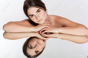 fresh teen girls - Portrait Of Pretty Young Teen Girl With Perfect Nude Makeup And Her  Reflection In The Mirror Stock Photo, Picture and Royalty Free Image. Image  47944094.
