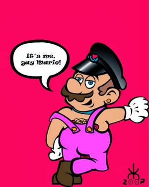 Gay Mario - AdamMaleBlog - Gay Culture, Art, Music, Humor, and more!: Our Favorite Gay  Mario Fan Art!