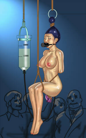 bdsm hair pulling cartoon drawing - Hair Pulling Bondage Hentai | BDSM Fetish