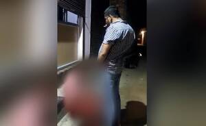 Drunk Forced Sex Porn - Video Of Drunk Man Peeing On Tribal In Madhya Pradesh Sparks Outrage