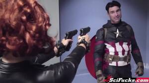 Captain Black Porn - A Porn Parody Of Captain America And Black Widow - Peta Jensen - EPORNER