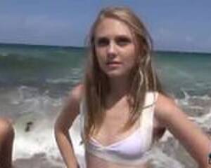 amateur teen beach fuck - Amateur teen picked up on the beach and fucked in a van | Cumlouder.com