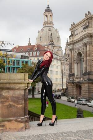 latex public gallery - Latex Public Porn Pics & XXX Photos - LamaLinks.com