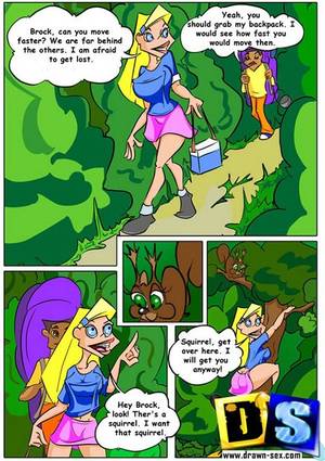 Braceface Lesbian - Blonde Sharon gets bombed by massive dick ...