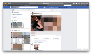Facebook Porn Profiles - The Facebook profile turned into a porn page. Moderation reacted only after  our intervention