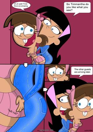 Fairly Oddparents Trixie Lesbian Porn - fairly-oddparents-gender-bender comic image 12