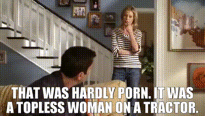 Modern Family Porn Captions - YARN | That was hardly porn. It was a topless woman on a tractor. | Modern  Family (2009) - S01E12 Not in My House | Video clips by quotes | 1d2c01b1 |  ç´—