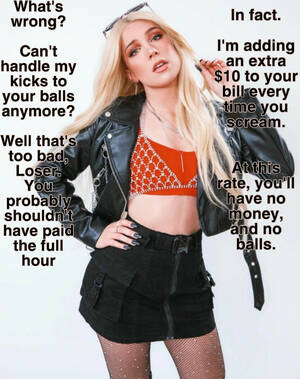 Cbt Porn Captions - Sadistic Doninatrix | CBT Caption by SuckerNumber0 on DeviantArt