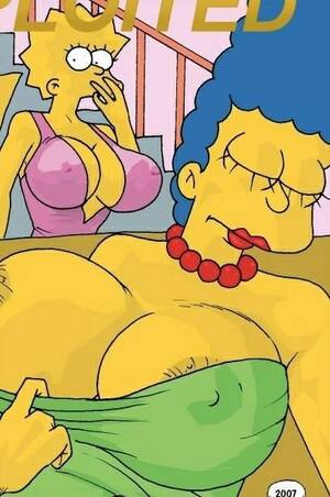 Marge Simpson Porn New 2017 - Exploited Simpsons with Marge And Lisa Simpson by The Fear | XXXComics.Org