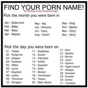 My Name Is Porn - picture] my name is the \