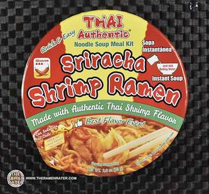 Naked Thai Porn - 4605: Thai Authentic Sriracha Shrimp Ramen Noodle Soup - USA