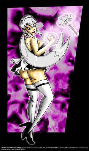 Ben 10 Ultimate Alien Charmcaster Hentai Porn - Charmcaster looks pretty steamy when clothed as maid â€“ Ben 10 Hentai