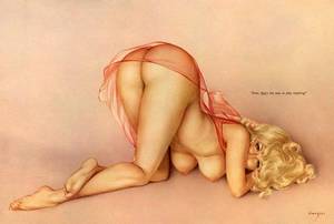 Leapfrog Cartoon Porn - Alberto Vargas - â€œNow, that's the way to play leapfrog!â€