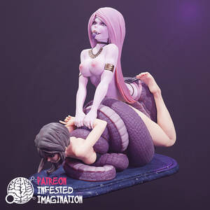 3d Lamia Porn - STL file LAMIA taking a girl victim hentai porn sculpt ðŸ‘§ãƒ»3D printing  template to downloadãƒ»Cults