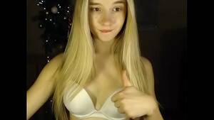 blonde webcam girl - Blonde girl webcam show - XVIDEOS.COM
