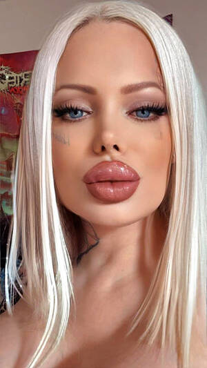 botox lips - Satanic porn star who claims she can 'talk to the Devil' suffers a  paralysed face after 53 ops | The Sun
