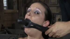 Dildo Gagged - BoundHub - Dildo Gag Deep Throat