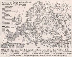D%c3%bcnn - Maps of the German Fascist Racial Theory : r/MapPorn