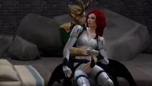 Loki Avengers Porn - Black Widow having sex with Loki