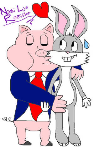 Cartoon Porn Bugs Bunny And Porky Pig - Bugs Bunny x Porky Pig by MysticChaosEmeralds on DeviantArt