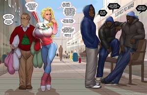 interracial cartoon slut - Jenny Slut - The Gents Persons, Interracial Galleries | Porn Comics