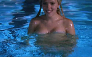 lesbian skinny dipping - Scarlett Johansson skinny dipping
