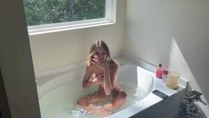 caught masturbating in bath - Caught My Step Sis Masturbating In Bath Tub And She Creamed All Over My  Dick Porn Video