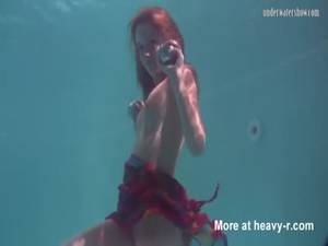 Beach Underwater Porn - Underwater Striptease
