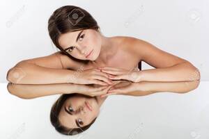fresh teen girls - Portrait Of Pretty Young Teen Girl With Perfect Nude Makeup And Her  Reflection In The Mirror Stock Photo, Picture and Royalty Free Image. Image  47944085.