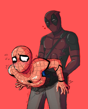 Deadpool And Spider Man Yaoi Porn - Rule34 - If it exists, there is porn of it / deadpool, spider-man / 4537062