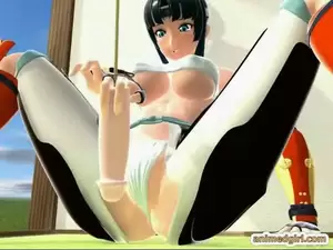 animated shemale handjob - 3D Japanese animated shemale gets handjob by busty - Porn at Ah-Me