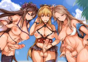 hentai futa bikini - 
