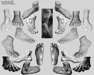 foot references - Anatomy For Sculptors added 97 new photos to the album: LEG & FOOT.