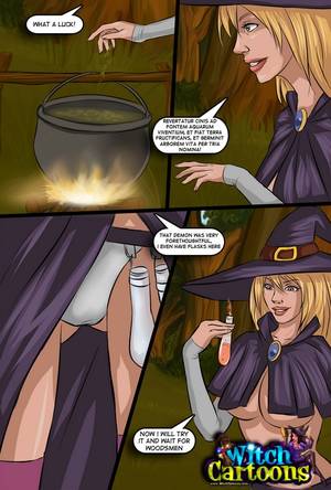 famous toon footjob - Witch Footjobs Feel Almost Like Magical Comics