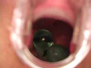 close up panty stuffing - 