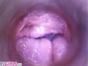 camera inside ass - PJGIRLS Silvia DeLuxe sticks camera inside her vagina RAW pussy cam footage