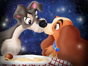 Lady And The Tramp Porn - Lady and the Tramp's Kiss