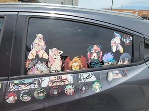 Anime Car Porn - Found out in the wild today. Yikes : r/cringepics