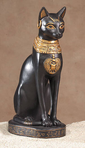 Egypt Bastet Porn - thegryphonsnest: Statue of Egyptian Cat Goddess Bastet :D Tumblr Porn