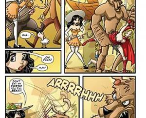 Archie Toon Porn - Archie thanks a witch for double cock, now he can have sex with two cartoon  girls