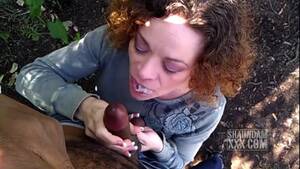 big black cock fellatio - FELLATIO MASTER SUCKING SHAUNDAM BIG BLACK COCK IN THE BUSHES ON THE  HINKING TRAIL - Pornhub.com